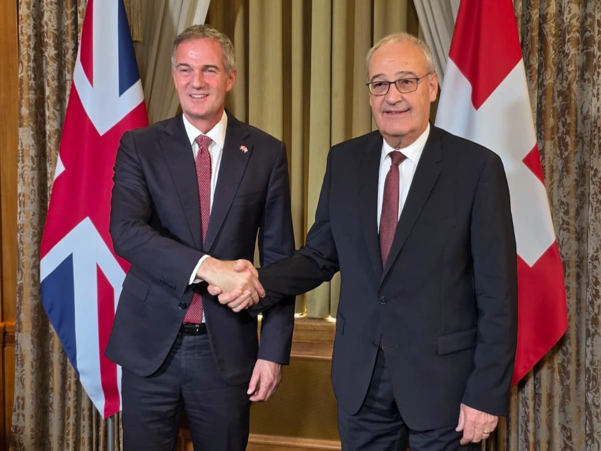 Peter Kyle and Guy Parmelin