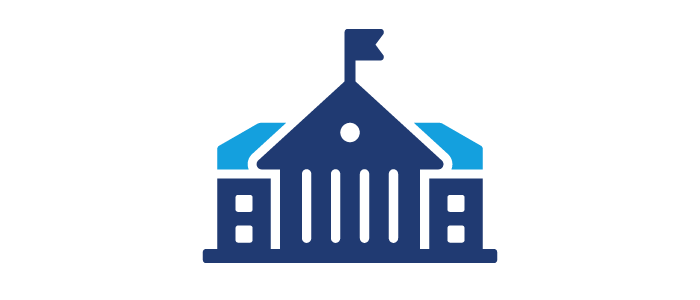 Icon of a university building