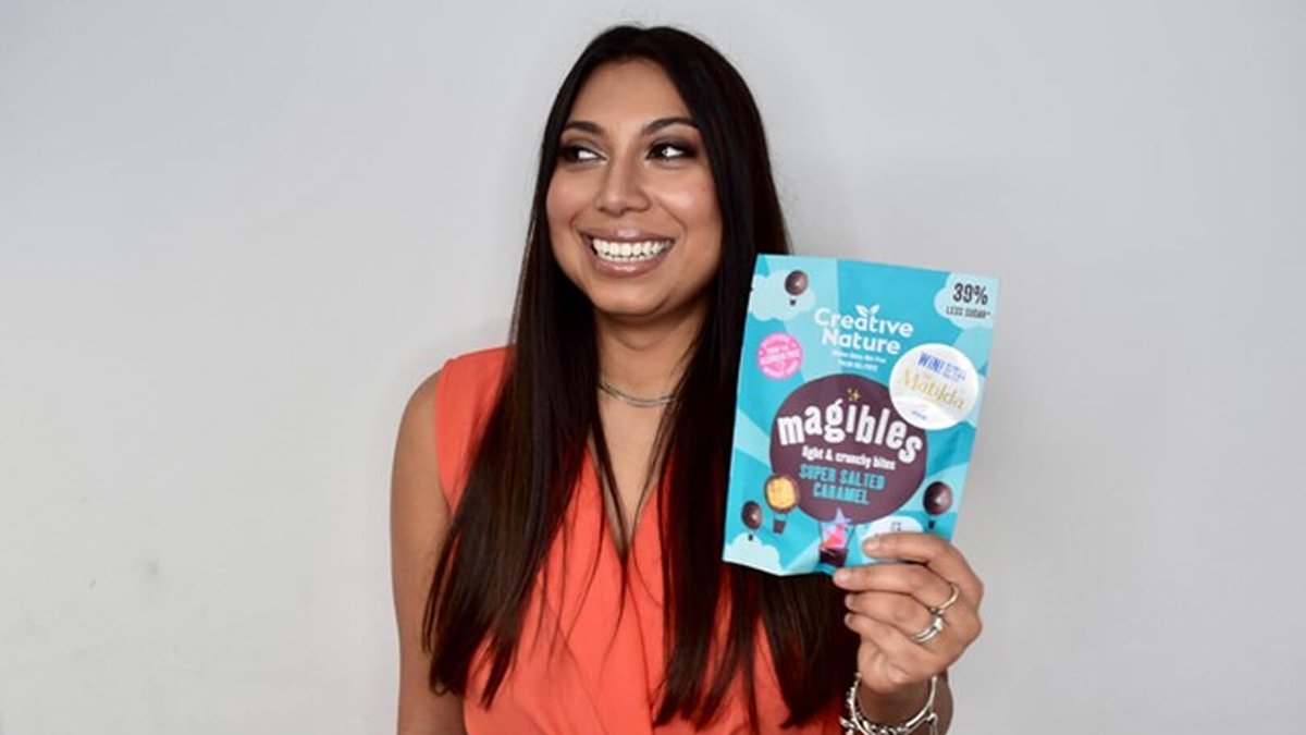 Creative Nature's Julianne Ponan with a packet of Magibles